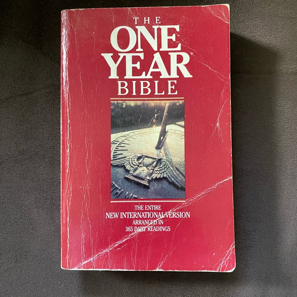 The One Year Bible - Red Cover